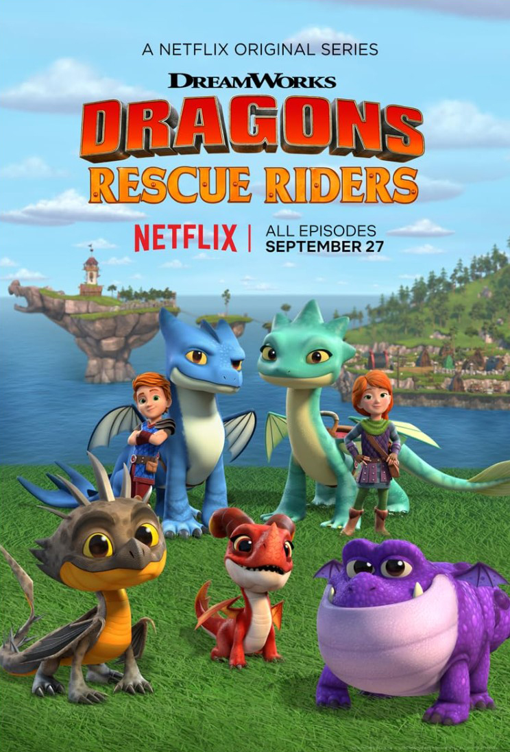Dragons Rescue Riders poster