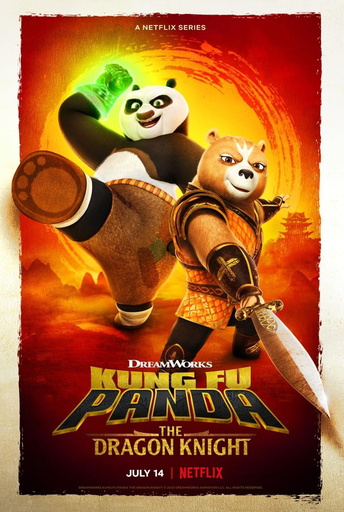 Kung Fu Panda The Dragon Knight poster